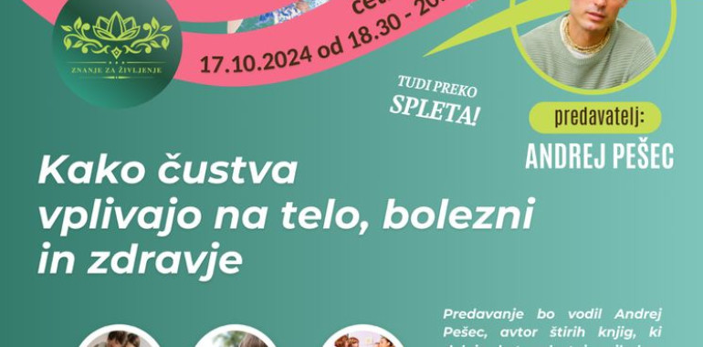 Kako čustva vplivajo na naše telo, bolezni in zdravje