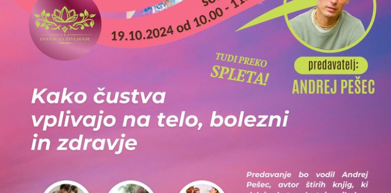 Kako čustva vplivajo na naše telo, bolezni in zdravje