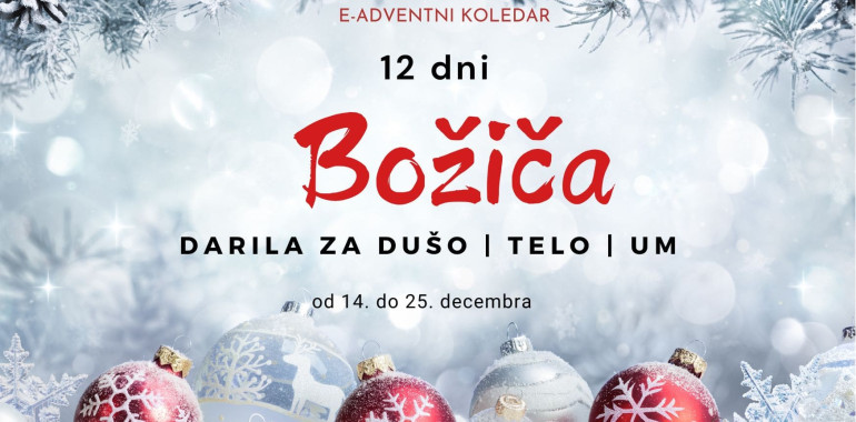 BREZPLAČNI Adventni koledar - 12 dni Božiča