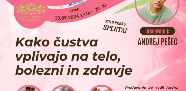 Kako čustva vplivajo na naše telo, bolezni in zdravje