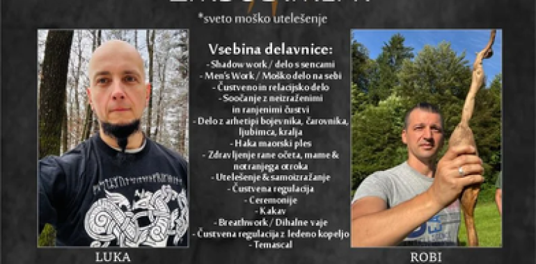 SVETO MOŠKO UTELEŠENJE (Divine Masculine Embodiment)