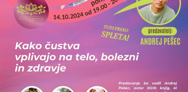 Kako čustva vplivajo na naše telo, bolezni in zdravje