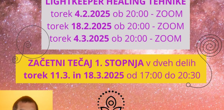 Predstavitev LIGHTKEPPER HEALING energijske tehnike