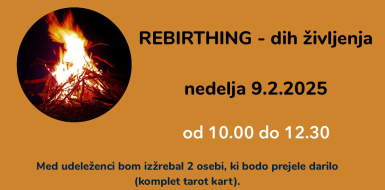 Rebirthing- dih življenja