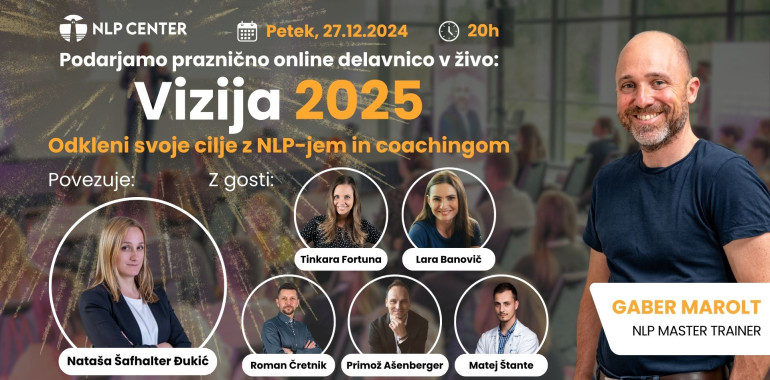 Vizija 2025: Odkleni svoje cilje z NLP-jem in coachingom