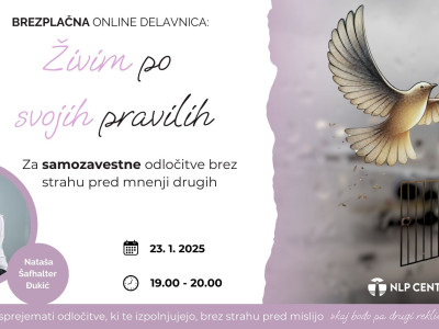 Brezplačna online delavnica: Živim po svojih pravilih