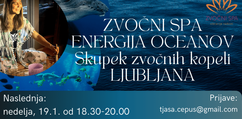 Zvočni SPA - Energije oceana